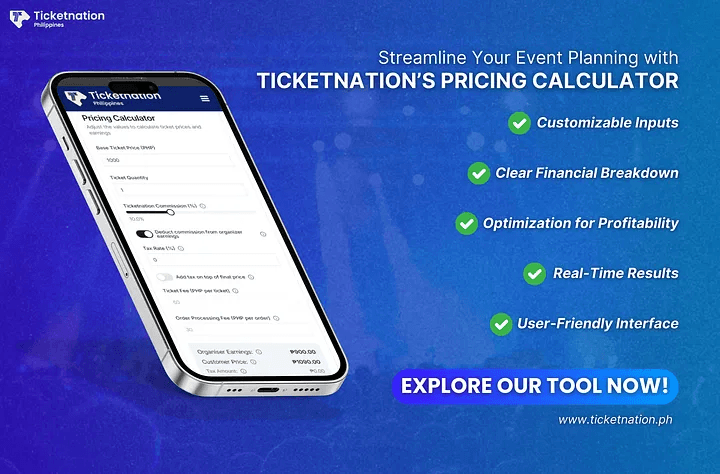 Streamline Your Event Planning with Ticketnation’s Pricing Calculator
